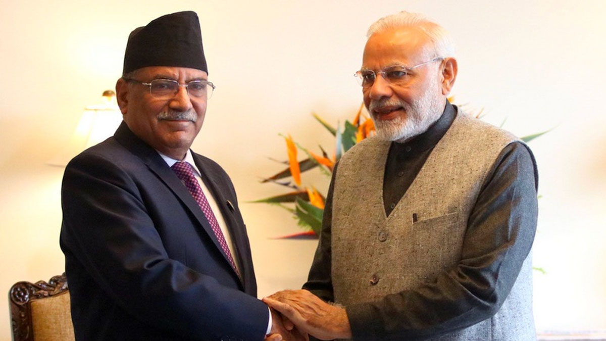 प्रधानमन्त्री दाहाल र मोदीबीच टेलिफोन वार्ता